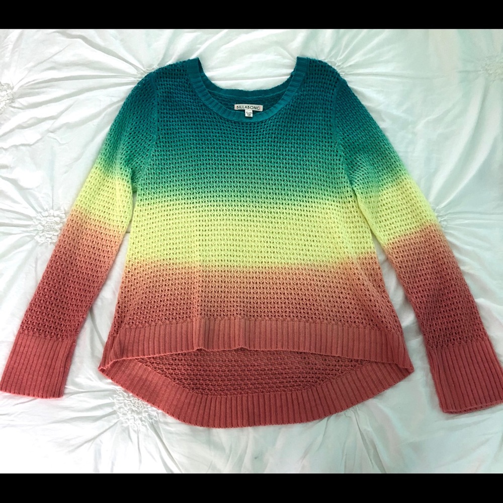 Billabong Rainbow Ombré Sweater